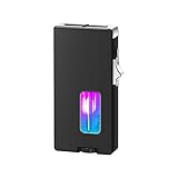 Coole Feuerzeug, Pfeifenfeuerzeug Gas Butan Nachfüllbar mit Einstellbarer, Breite Weicher Flamme Lighter Verkauft ohne Gas