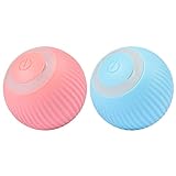 2PCS wloom cat Ball 2.0, Power Ball 2.0 cat Toy, Peppy pet Ball for Dogs Cat, Interactive Hunting Cat Toy, Intelligent 360 Degree Active Moving Pet Ball Toy, Rolling Smart Electronic Dog Cat Ball Toy