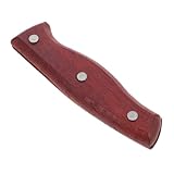 Mikinona Universeller Messergriff aus Massivem Holz Ergonomisch und Rutschfest für Küchenmesser Obstmesser und Hackmesser Praktisches DIY Ersatzgriff zur Reparatur Alter Messergriffe