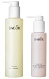 BABOR Reinigungs Set für ölige Haut, mit Hy-Öl Cleanser und Hy-Öl Booster Balancing Kräuterextrakt, Für porentiefe Reinigung, 2-teilig