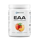 EAA Pulver ICE TEA PEACH 500gr - essentielle Aminosäuren - 11gr Protein pro Portion - ohne schlechten Nachgeschmack - vegan & hochdosiert - BIOS Nutrition (Made in Germany)