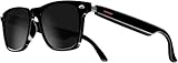Smart Glasses, Bluetooth-Audiobrille für Damen und Herren, integriertes Open-Ear-Dual-Stereo-Mikrofon und Lautsprecher, Sonnenbrille mit Blaulichtfilter und polarisierten UV-Schutzgläsern, Schutz