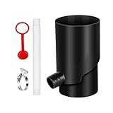 Regenwassersammler-Set – Regentrenner, Regenrinnensammler | Regentonnen-Set, UV-beständig, Wassersammelsystem für den Außenbereich, Konfiguration des Einfüllbeckens des E