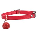 YARNOW Welpe Kragen Hundehalsbänder Für Welpen Welpe+ Welpenhalsbänder Für Kleine Welpen Kleines Hundehalsband Glockenhalsbänder Für Katzenhalsband Anzugkragen Rot