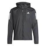 adidas Herren Own the Run Jacket, Black/White pocket, L