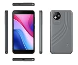 ZTE Blade A35 Lite (12.57cm (4.95 Zoll) Display, 4G LTE, 2GB RAM und 32GB interner Speicher, 2MP Hauptkamera und 0.3MP Frontkamera, Dual-SIM, Android 13) grau