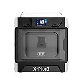 QIDI TECH X-PLUS3 3D Drucker Voll-Upgrade, 600mm/s Industriequalität Hochgeschwindigkeits 3D Druckmaschinen, Beschleunigung 20000mm/s², 65℃ unabhängige beheizte Kammer, CoreXY&Klipper,280x280x270mm