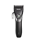 Moser Kuno Clipper, Schwarz - Premium Kabel-/Akku-Haarschneider - mit Klingen- und Kamm-Set