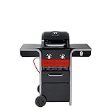 Char-Broil Gas2Coal 210 Hybrid Grill - 2 - Brenner Gas & Kohlegrill , Schwarz