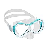 SOVITUP Taucherbrille für Kinder Kid Schwimmbrille Tauchmaske Verstellbares Sanft Silikonband, Anti-Leck Schnorchelmaske Tempered Glas Maske für Kinder, Jungen, Mädchen (4-12 Jahre)