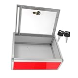Lurrose Kleiner Briefkasten Anregung Modern Wandmontierter Briefkasten Wandmontierte Postfächer Briefkasten Aus Aluminium Montieren Vorschlagsboxen Zeitgenössisch Aluminiumlegierung Rot