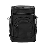 ZNTIHZ Kühltasche 30L Kühlschrank Tasche Weich Groß 36 Dosen Isolierter Kühlrucksack Thermo Isothermischer Kühlschrank Reise Strand EIS Bier Rucksäcke Für Camping, Picknick(Black)