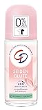CD Deo Roll-On 'Seidenblüte' 1 x 50 ml, Deodorant ohne Aluminiumsalze, langanhaltender Schutz für 48 h, veganes Hautpflegeprodukt, für empfindliche Haut geeignet