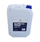 Generisch Destilliertes Wasser 10 Liter Kanister mit integriertem Einfüllstutzen