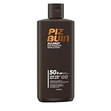 Piz Buin Allergy Sonnencreme mit LSF 50+, Sonnenschutz für empfindliche Haut, wasserfest und schnell einziehend, 200 ml