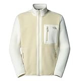 The North Face Herren Yumiori Full Zip Fleecejacke, Gravel/White Dune/Grape, S