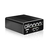 SJRC Firewall 10GbE Mini PC, 11th Gen 4C/8T Core i7 1185G7 Micro Applicance, Dual SFP+ 10 Gigabit, 4 x i226V 2.5GbE LAN, Barebone, Support OPNsense, HD, DP, Typc-C, 4K, TF Slot