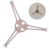 Universalständer für Mikrowellenteller, für Mikrowelle, Ersatzteil mit langlebigen Materialien, geeignet für viele Mikrowellenmodelle Alburan