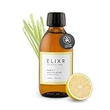 ELIXR – Purity Mundziehöl mit Zitronen- & Lemongrasöl – ayurvedische Mundspülung pflegt auf natürliche Weise – – zertifizierte Naturkosmetik aus Deutschland (200 ml)