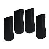 FUNOMOCYA 4 Stück Sprouting Jar Cover Einmachglas-ärmelabdeckung Farbig Einmachglashülsen Einmachglas-sprossendeckel Einmachgläser Mit Breiter Öffnung Herstellung Schatten Black Stoff