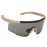 ACOGEDO Schießbrillen Anti-Fog-Schutz mit Kurzsichtigem Rahmen, Verstellbare Militärische Sicherheits-Brillen Zum Fahren, Skifahren, Outdoor-Aktivitäten