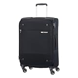 Samsonite Base Boost - Spinner M Erweiterbar Koffer, 66 cm, 67,5/73,5 L, Schwarz (Black)