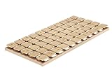 Erst-Holz® Metallfreier Tellerrost 90x200 Zirbenholz Holztellersystem unbehandelt 70.991-09