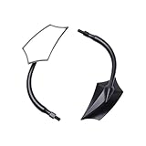 ZGVGFAFLPQ Motorrad Spiegel Set Für VN Für Versys Für KLX Für Serie M 8 M 10 Motorradspiegel Motorrad Rückansicht Motorrad Ersatzteile Lenkerendenspiegel Motorrad