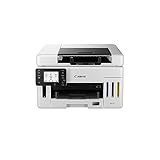 Canon MAXIFY GX6550 Drucker für den Heimgebrauch & Büro – Farbdrucker & Scanner All-in-One Kabellos | MegaTank Tintenstrahldrucker, Kopierer & Scanner | WLAN & Ethernet-Verbindung A4-Drucker