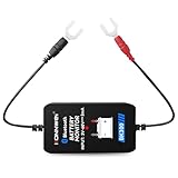 BK300 Kabelloser Batteriemonitor, Elektrischer Systemtester, BT 5.0, Intelligenter Batterietester, Wellenform, Anlassen, Laden, Testen, Spannungserfassung für 12 V 24 V,