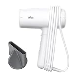 Braun Haartrockner HD2.1, Leichter Haartrockner mit Düse, 2100W mit 3 Temperatur- und 2 Geschwindigkeitsstufen, Premium-Gloss-Finish in weiß, Schönheit, Komfort und Langlebigkeit, BRHD210E