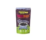 Gefriergetrocknete Heidelbeeren: 100g getrocknete Kulturheidelbeeren für Smoothie, Müsli, Porridge Topping – Gefriergetrocknete Beeren ohne Zucker Zusatz – Heidelbeeren gefriergetrocknet NutriPur