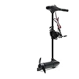 EBAYTV Bootsmotor, 60. LBS 12 V. Elektrischer Trolling-Motor-Außenborder-Motor for aufblasbare Angriffsboot-Angelkano-Dinghy