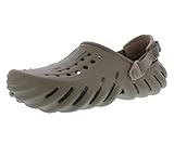 Crocs Echo Clog Herrenschuhe, Größe 44, Farbe: Grün/Khaki, Grün/Khaki, 43-44 EU