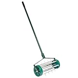 Rasenwalze, manuelle Bodenbelüftungswerkzeug | Kleine Rasenflächen, Grasbelüftungswerkzeuge, Rasenbelüftungsmaschine, Push Lerator für Terrasse, Hof, Garten