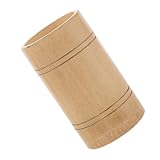 DIKACA Bambus -Rake -Speicher -Bambusrohr Utensil Werkzeugbehälter klein Sandkasten Farbe Zen-Gartenrechen-Werkzeug Zen-Gartenzubehör Mini-Zen-Gartenwerkzeug Tisch-Zen-Garten Beige