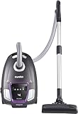 Eureka NEN300 Staubsauger mit Beutel 700W, 62 dB(A) Extreme Silence Bodenstaubsauger, Staubsauger Leistungsstarke mit Hygienefilter und Bodendüse für Hartboden, Parkett, Teppich, Fliesen, 2L