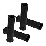 Abaodam 4 Stück Paddelgriffabdeckung kanu zubehör Kayak zubehör Paddelhandschuh Kanufahren Handschuh Antirutsch Paddelgriffe Ersatzteile für Ozeankajaks -Paddelgriff TPE Black