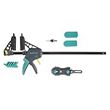 wolfcraft Terrassenbau-Set 6988000/11-teiliges Werkzeug Komplett-Set für eine schnelle und präzise Terrassenmontage/Ideal für Heim- & Handwerker
