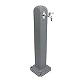 Tanker hoher Quelltank, Abmessungen (mm) 240x240x900, Farbe Grau