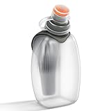 Sporttrinkflasche Trinkflasche Klein zum Joggen Laufen, BPA-freie Auslaufsichere Wasserflaschen mit Rückenclip Tolle tragbare Wasserflasche zum Wandern, Laufen, Radfahren, Motorradfahren - 250ml