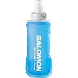 Salomon Soft Flask 150ml/5oz 28 Unisex Hydrationszubehör, Schnelle Energiezufuhr, Umweltfreundlich, Ventil mit hoher Durchflussrate, Blau