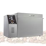 BDJSN Elektronischer Kaffeeröster, 1800 W, Multifunktionale Nussröstmaschine Aus Edelstahl Mit 0-350 ℃ Und 999-Minuten-Timer, 2-4 Kg/Zeit-Ausgabe, Für Kaffee, Sesam, Erdnüsse, Walnüsse, Kastanien