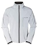 Ettore Herren Fahrradjacke wasserdicht atmungsaktiv High-Vis reflektierende Silber - Night Glow - 3XL