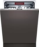 NEFF S297TCX00E, N 70, Vollintegrierter Geschirrspüler, HomeConnect, 6 Programme, 14 Maßgedecke, 60cm, 9,5 Liter Wasserverbrauch, Geräusch: 43 dB, EmotionLight, TimeLight, Made in Germany