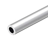 sourcing map Gerade Aluminiumrohr Rundrohr, 300 mm Länge, 20 mm Außendurchm. 10 bis 18 mm Innendurchm. Nahtloses 12 mm ID x 20 mm AD