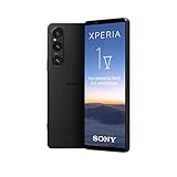 Sony Xperia 1 V (Next Gen Exmor T Sensor, 6,5 Zoll, 21:9, 4K HDR OLED, 120Hz, Dreifach-Objektiv (ZEISS), 3,5mm Klinke, Android 14, IP65/68) 24+12 Monate Herstellergarantie [Amazon Exklusiv] Schwarz