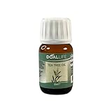 DOALLIFE Teebaumöl 20ml – 100% Rein und Vegan – Natürliche Haut- und Gesichtspflege – Tea Tree Oil – Teebaumöl gegen Pickel und Hautunreinheiten