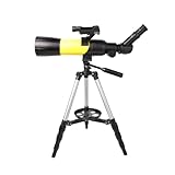 MEIZHITU Teleskope Astronomisches Astronomisches Teleskop Mit Stativ Für Anfänger, 70 Mm Öffnung, 300 Mm Refraktor-Teleskop, Prismenlinsen-Teleskop Für Anfänger