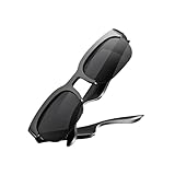 Dewireaey Drahtlose Brillen Für Frauen, Sprachsteuerung Smarte Sonnenbrille, Leichtgewichtiger Rahmen UV-Schutz Audiotelefonie Unisex Sportbrille für Sport Arbeit und Spiele